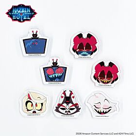 Hazbin Hotel Season 2 Black Balloon Market Pop-up Shop Acrylic Block