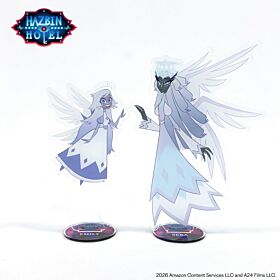 Hazbin Hotel Season 2 Black Balloon Market Pop-up Shop Acrylic Stand Emily and Sera