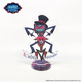 Hazbin Hotel Season 2 Black Balloon Market Pop-up Shop Acrylic Stand VOX WINS