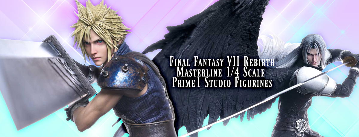 Cloud and Sephiroth Materia-lize for Battle